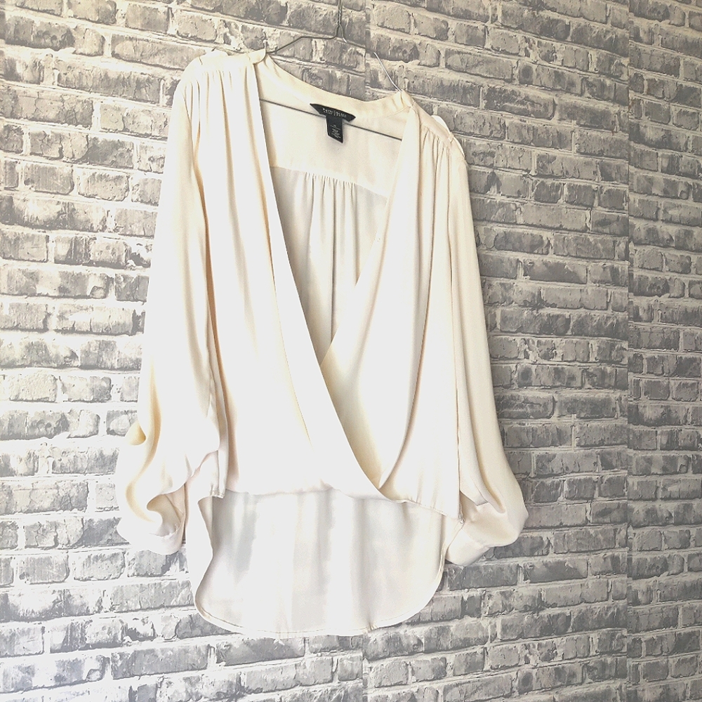 White House Black Market Hi/Low Blouse